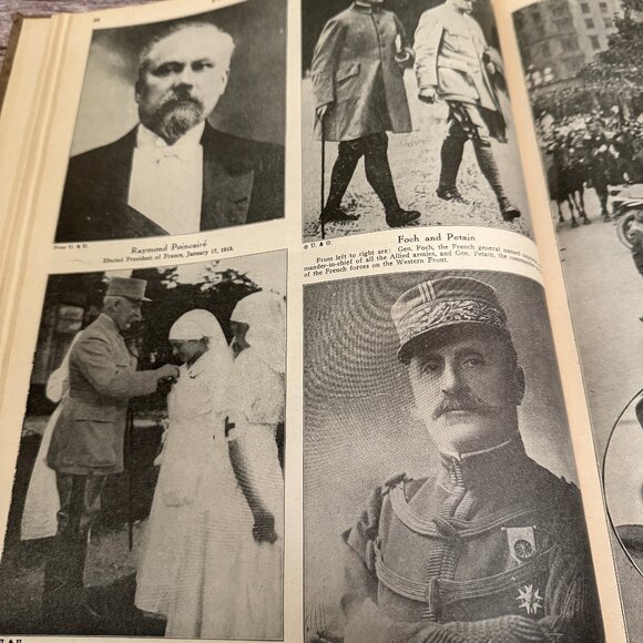 Antique “Liberty’s Victorious Conflict” Photographic History of World War 1918 - Picture 9 of 12